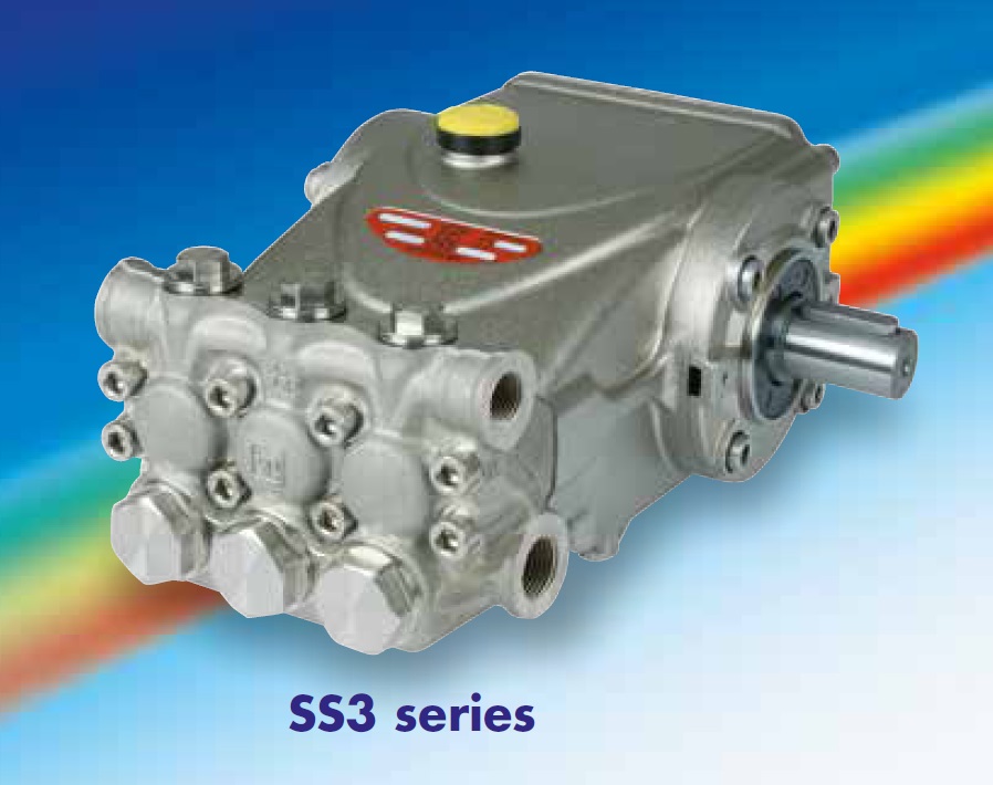 【新品上市】INTERPUMP意大利316L不锈钢高压柱塞泵 SS3 series